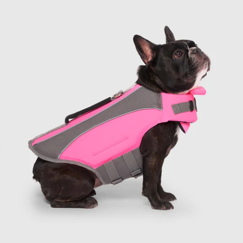 CAN POOCH WAVE RIDER LIFE JCKT PNK SM