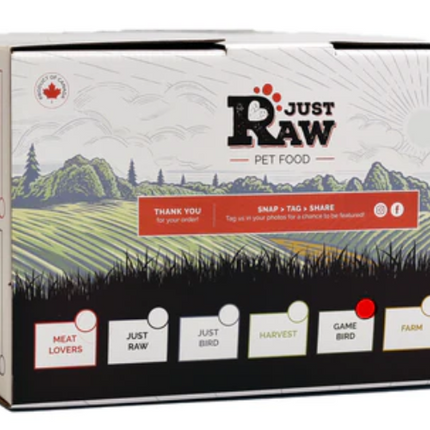 JUST RAW GAME BIRD COMBO 24LB