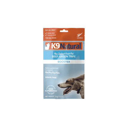 K9 NATURAL FD BEEF GRN TRIPE TOPPER 75G - Just Simcoe