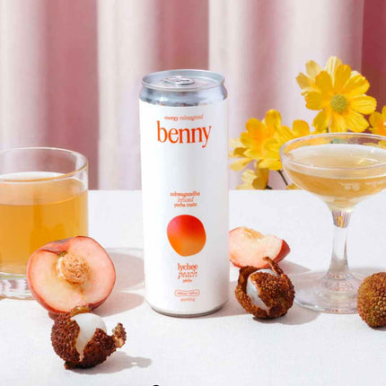 Benny Peach Lychee Adaptogen Drink - Just Simcoe