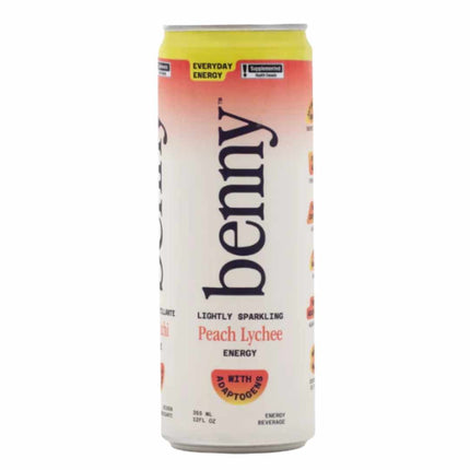 Benny Peach Lychee Adaptogen Drink - JustSimcoe.ca