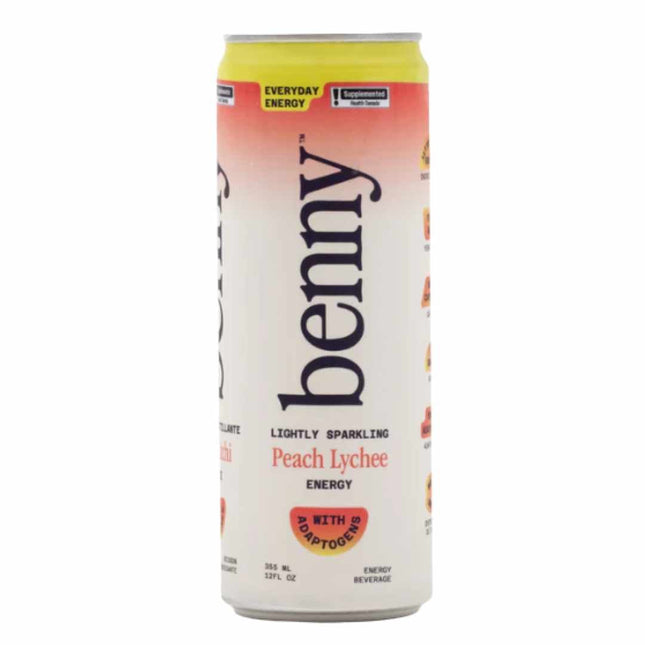Benny Peach Lychee Adaptogen Drink - JustSimcoe.ca
