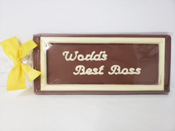 World's Best Boss Plaque