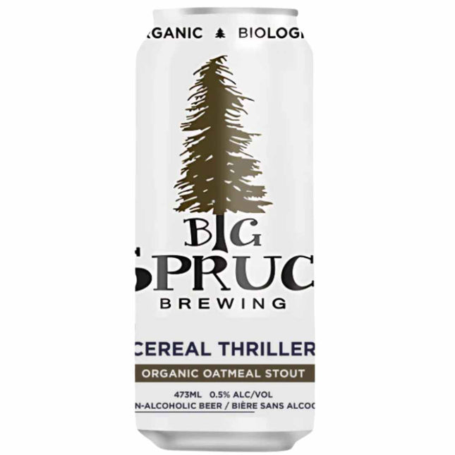 Big Spruce Brewing Cereal Thriller Organic Oatmeal Stout Non - Alcoholic Beer - Just Simcoe