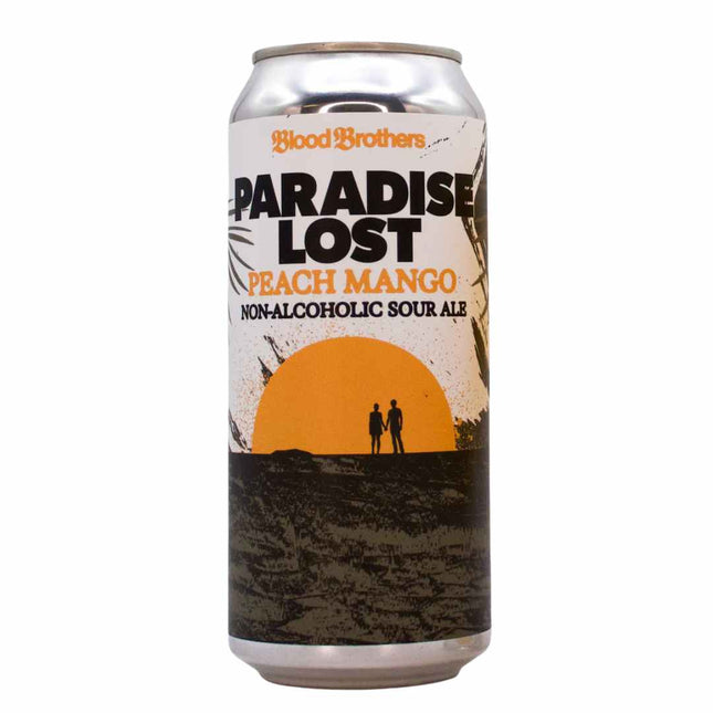 Blood Brothers Brewing Paradise Lost Peach Mango Non - Alcoholic Sour Ale - Just Simcoe