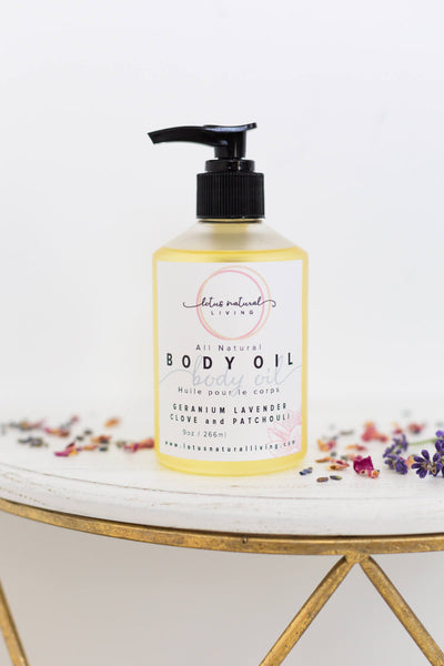 All Natural Body Oil