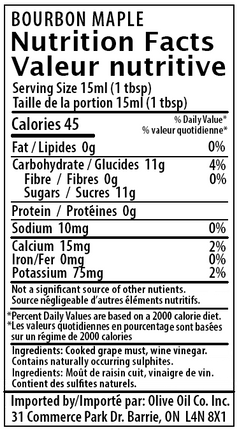 Bourbon Maple Dark Balsamic - JustSimcoe.ca