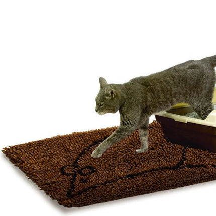 DGS CAT LITTER MAT KHAKI 35X26" - Just Simcoe