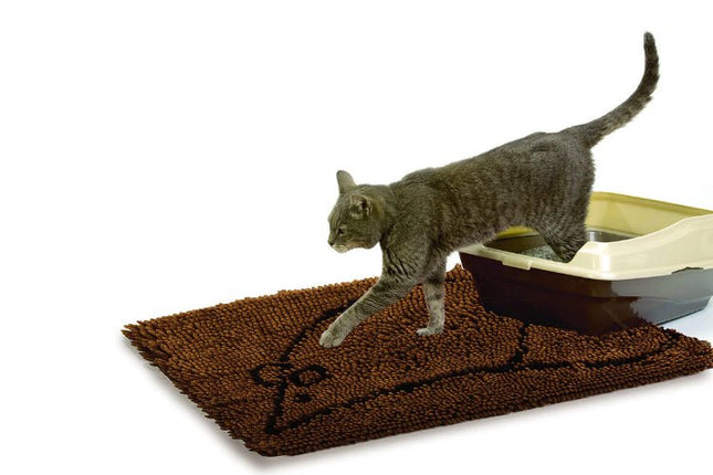 DGS CAT LITTER MAT KHAKI 35X26" - Just Simcoe
