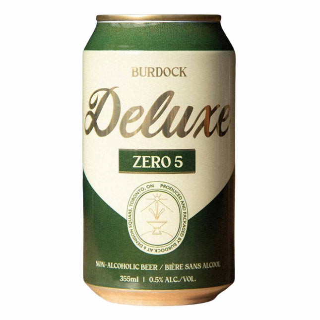 Burdock Brewery Deluxe Zero 5 Non - Alcoholic Lager - Just Simcoe