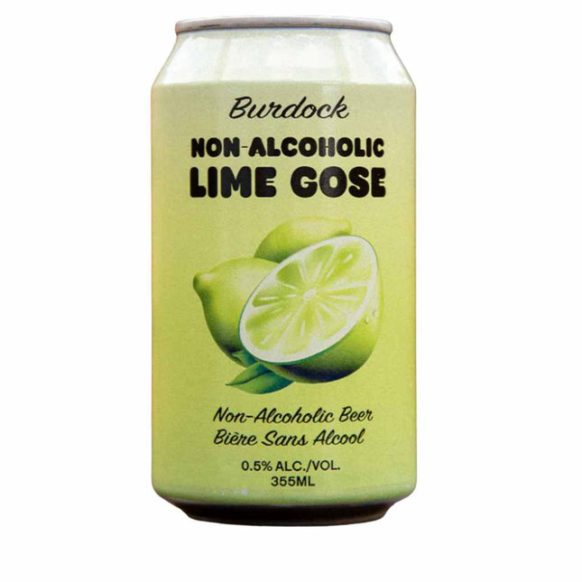 Burdock Brewery Non - Alcoholic Lime Gose - Just Simcoe