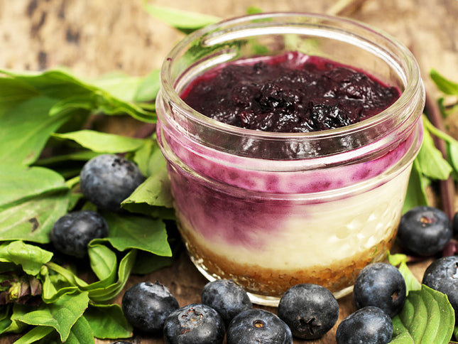 Thai Basil - Blueberry Cheesecake