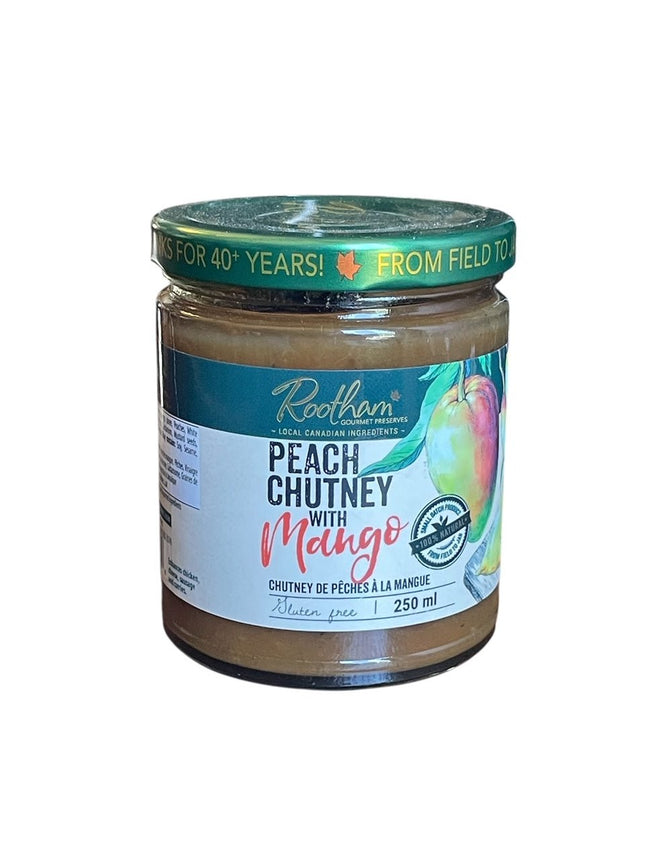 Rootham Peach Chutney with Mango - Just Simcoe