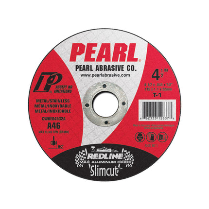 Pearl CWRED4532A Redline SlimCut 4-1/2" X .045 X 7/8" A46 T-1