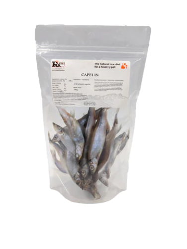 JUST RAW WHOLE CAPELIN 300G