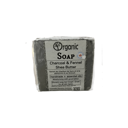 Charcoal Soap Bar - detox. natural aroma of licorice candy - 118ml - Just Simcoe