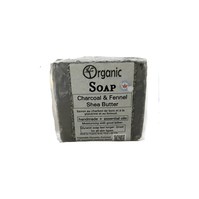 Charcoal Soap Bar - detox. natural aroma of licorice candy - 118ml - Just Simcoe