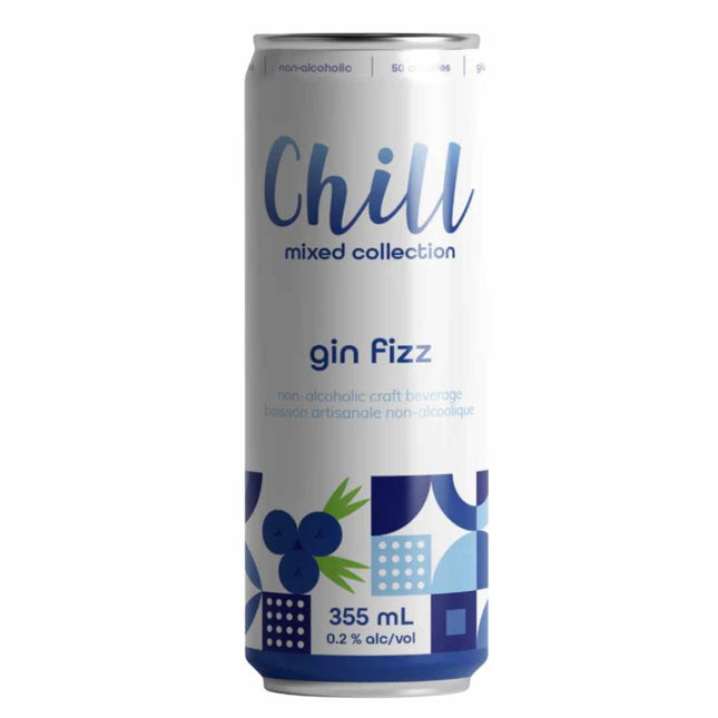 Chill Street Non - Alcoholic Gin Fizz Mocktail - Just Simcoe