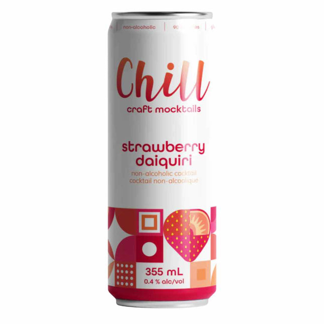 Chill Street Non - Alcoholic Strawberry Daiquiri - Just Simcoe