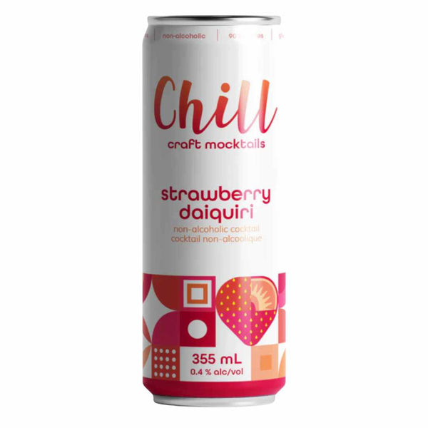 Chill Street Non-Alcoholic Strawberry Daiquiri
