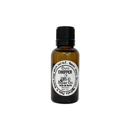 Chopper Beard Oil - aroma of camping by the fire in the woods. - Just Simcoe