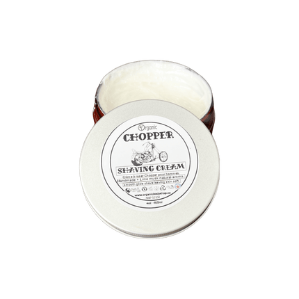 Chopper Shave Cream. alluring aroma by the fire in the woods. - Just Simcoe