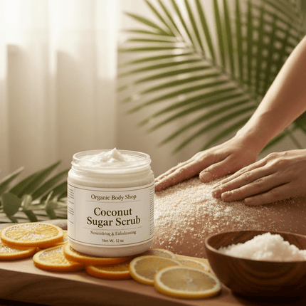 Body sugar scrub. Satsuma Citrus 32oz - Just Simcoe