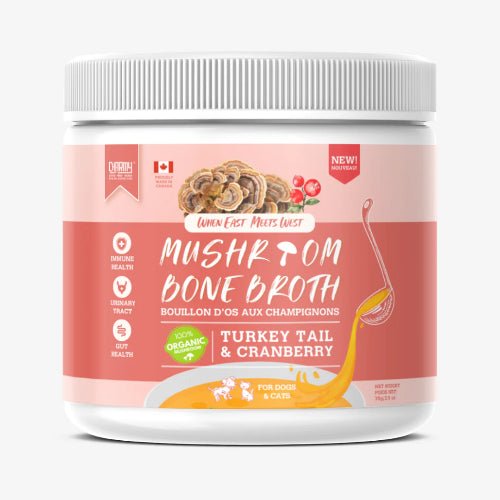 CHARMY PET MUSHR'M BROTH TT/CRAN 70G - Just Simcoe