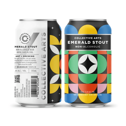 Collective Arts Brewing Non - Alcoholic Emerald Stout Beer - Just Simcoe