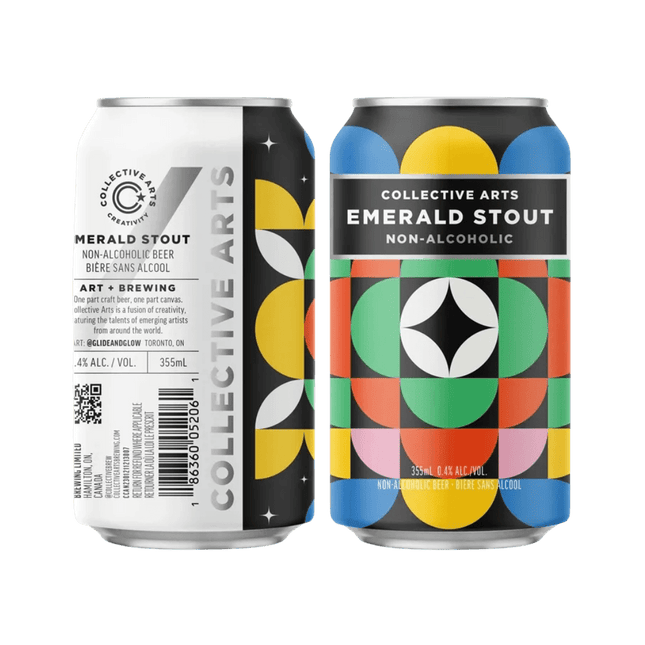 Collective Arts Brewing Non - Alcoholic Emerald Stout Beer - Just Simcoe