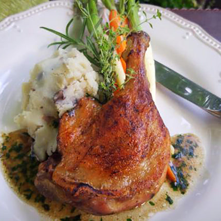 Roasted Confit Duck Leg