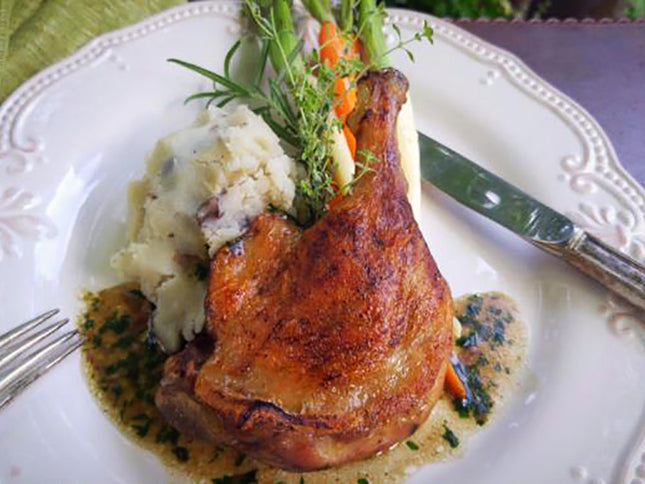 Roasted Confit Duck Leg