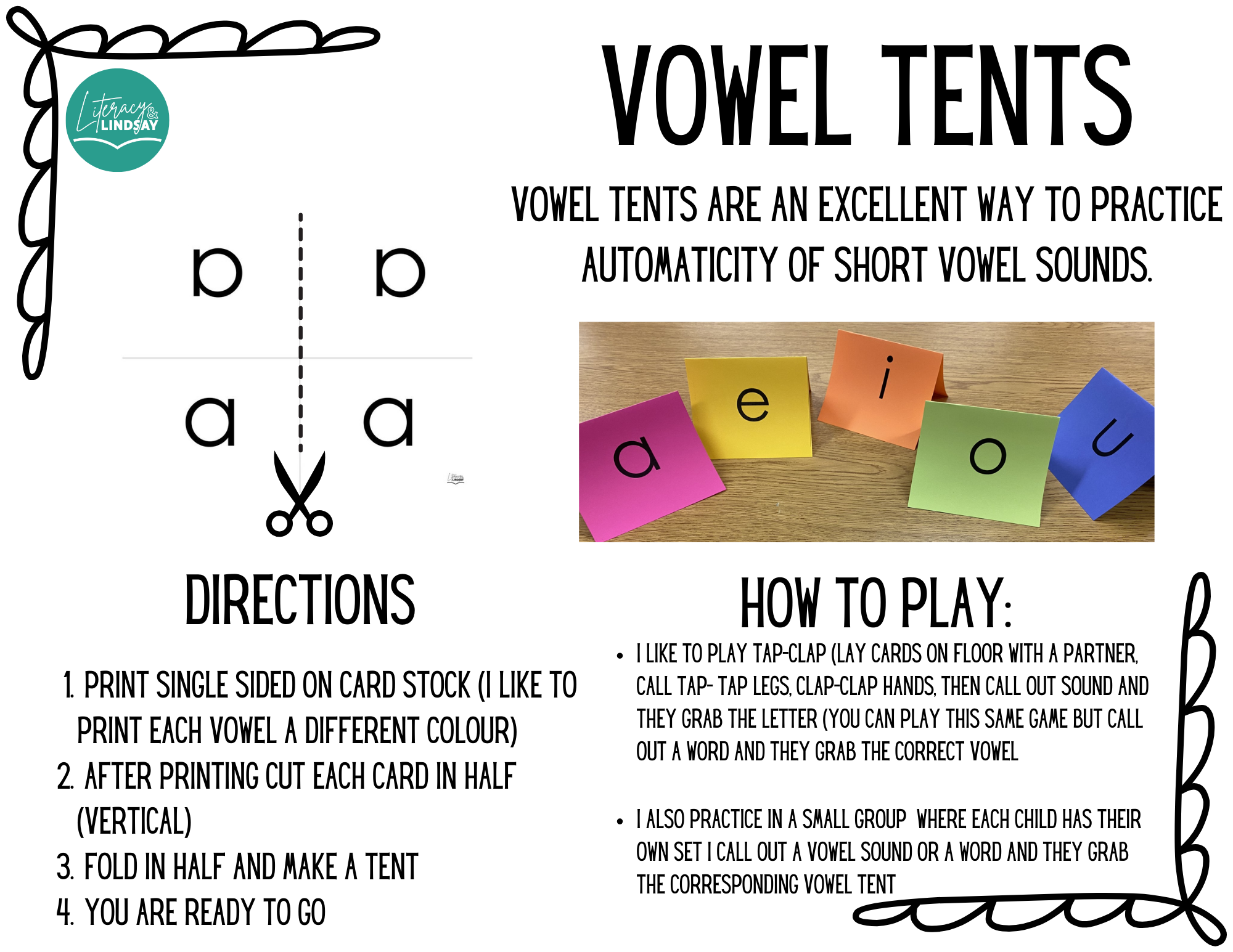 Vowel Tents
