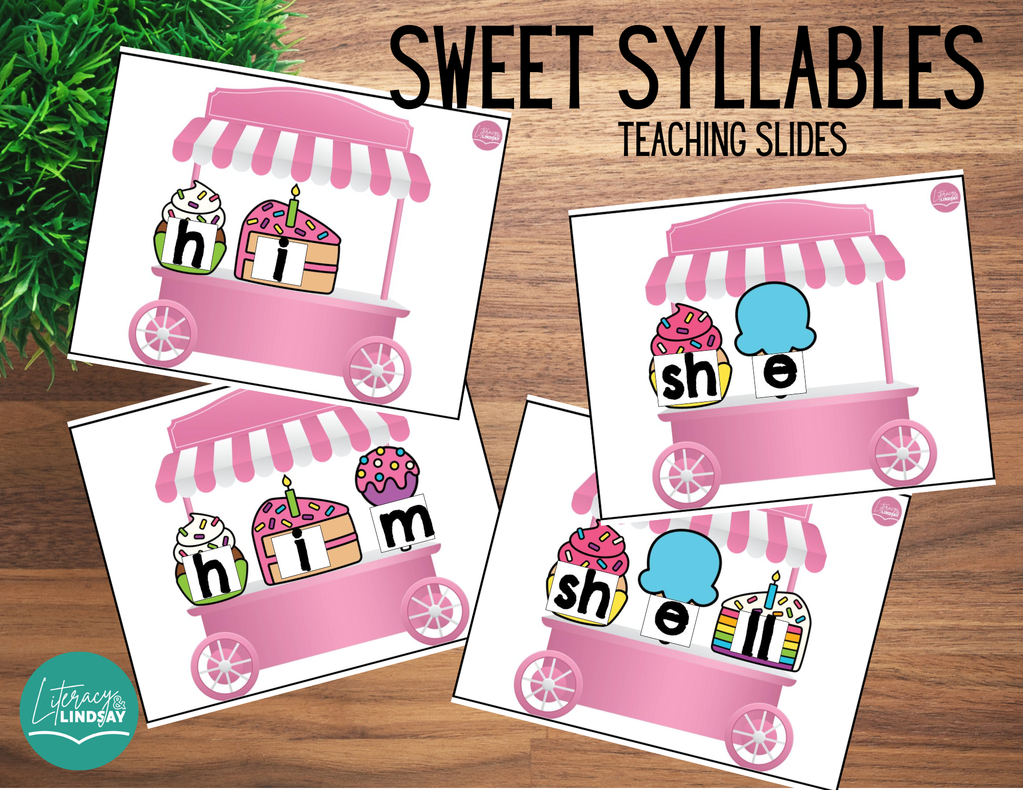 Open and Closed Syllables- Teaching Slides