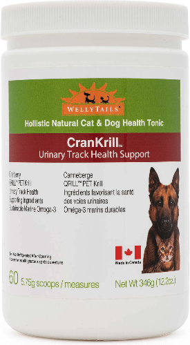 WELLYTAILS CRAN KRILL URINARY DOG 345G - Just Simcoe