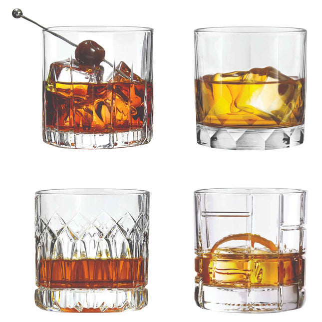 Glendale Whiskey Set of 4 Glasses