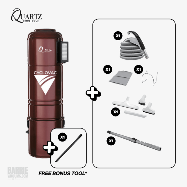 CYCLOVAC H725 Quartz Edition w/ Bare Floor Pkg - JustSimcoe.ca