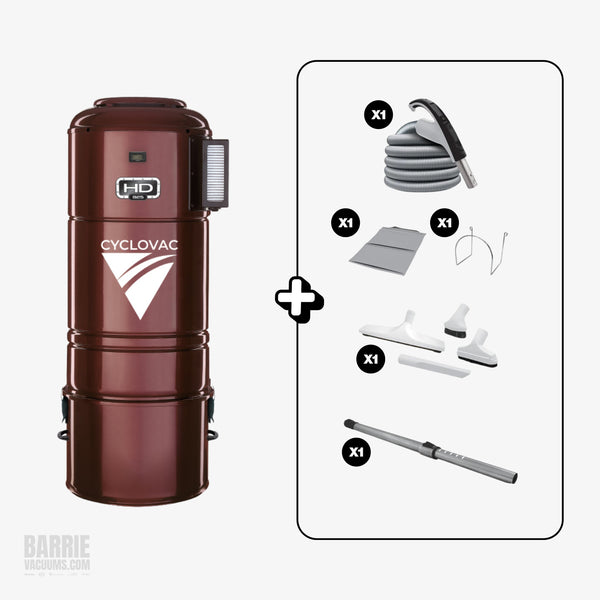 CYCLOVAC HD925 WITH BARE FLOOR PACKAGE