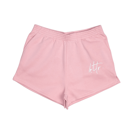 KLTR 3" Sweatshorts Baby Pink - Just Simcoe