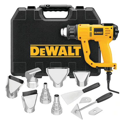 DeWalt Heat Gun With Lcd Display & Hard Case/Accessory Kit