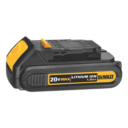 DeWalt 20V Max Battery, Compact 1.5Ah