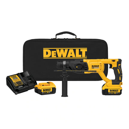 DeWalt 20V Max XR Rotary Hammer Drill Kit, D-Handle, 1"