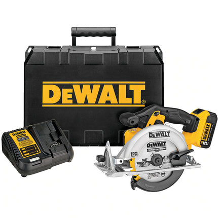 DeWalt 20V Max 6-1/2" Circular Saw Kit, 5.0Ah