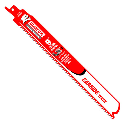 Diablo 9" Steel Demon Amped Carbide Blades for Thick Metal Cutting