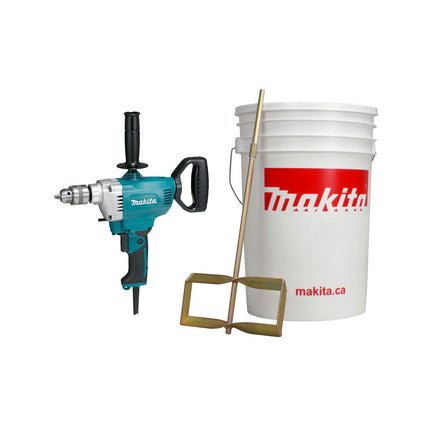 Makita Mixing Drill In Bucket w/Paddle