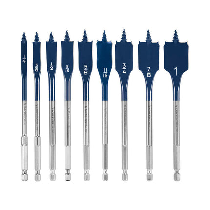 Bosch 9PC Dare Devil Spade Bit Set
