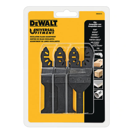 DeWalt Oscillating Tool Blades Set, 3-Piece