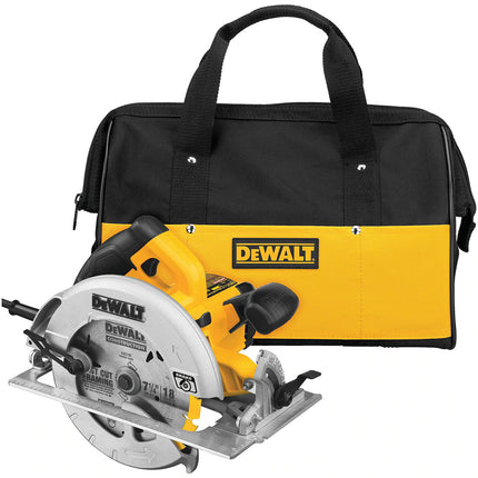 DeWalt 7-1/4" Circular Saw with Electric Brake, 15-Amp, Corded