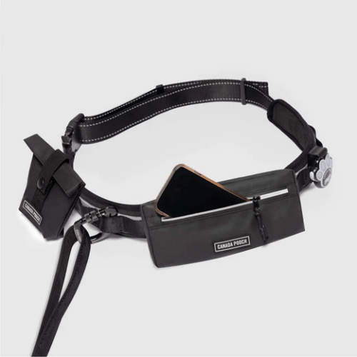 CAN POOCH UTILITY BELT BLK REFLECT - Just Simcoe