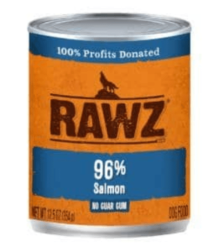 RAWZ 96% SALMON DOG CAN 354G - Just Simcoe